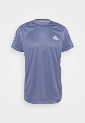 OWN THE RUNNING RESPONSE AEROREADY PRIMEGREEN T-SHIRT - Print T-shirt - orbit violet