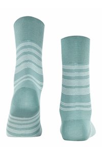FALKE Sensitive Sunset Stripe - Chaussettes - light jade