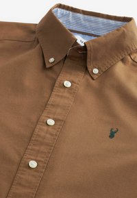 Next LONG SLEEVE OXFORD REGULAR FIT - Majica - tan