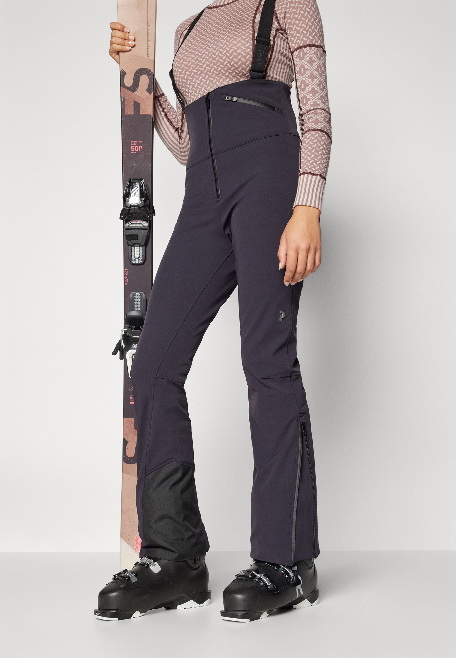 Peak Performance STRETCH BIB PANTS - Ski pants - black