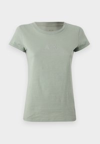Print T-shirt - sage