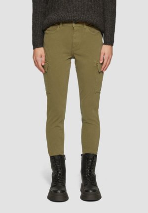 Pantalon cargo - dark green