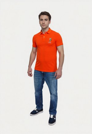 KURZARM BUNTER REITER - Poloshirt - rot