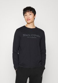Marc O'Polo LONG SLEEVE CLASSIC - Camisola de manga comprida - black