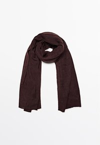 Massimo Dutti Sjal / Tørklæder - bordeaux