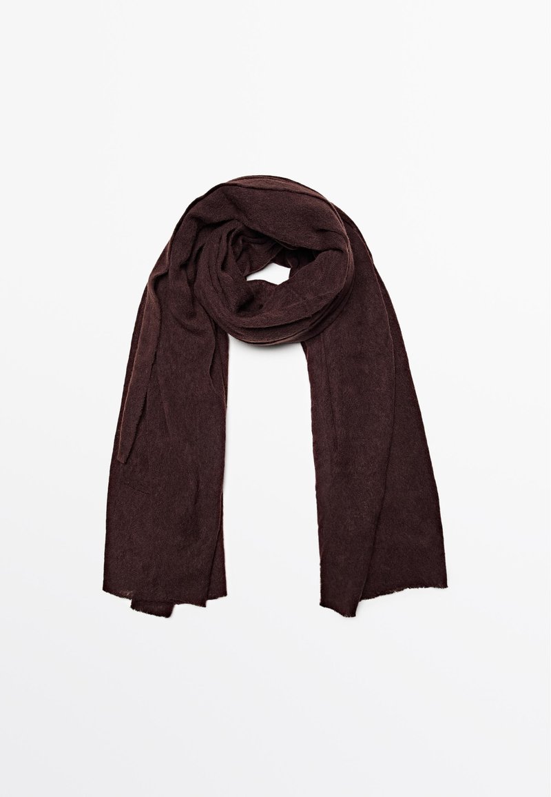 Massimo Dutti Sjal / Tørklæder - bordeaux