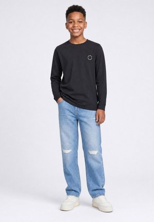 Petrol Industries, POCKET LONG-SLEEVED T-SHIRT FORGEHILL - Camiseta de manga larga - deep black