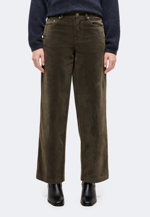 Topshop, TSSYNA CINCH TROUSERS - Панталони - khaki