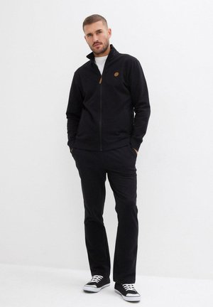 bonprix JOGGINGANZUG 2-TLG SET - Tuta - black