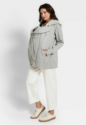 Seraphine, MATERNITY & BABYWEARING 3 IN 1 - Zip-up sweatshirt - grey marl