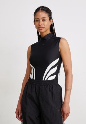ATLANTA SLEEVELESS BODYSUIT - Toppi - black
