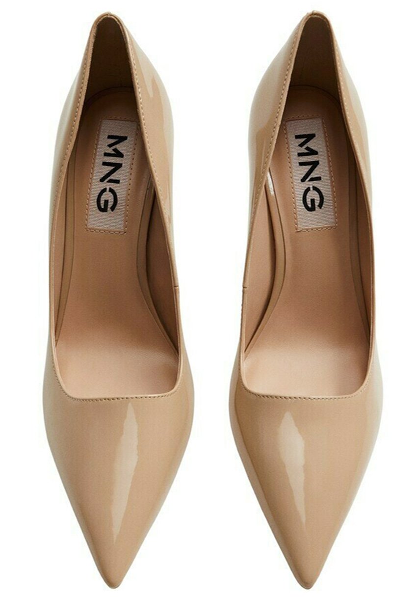 escarpin camel mango