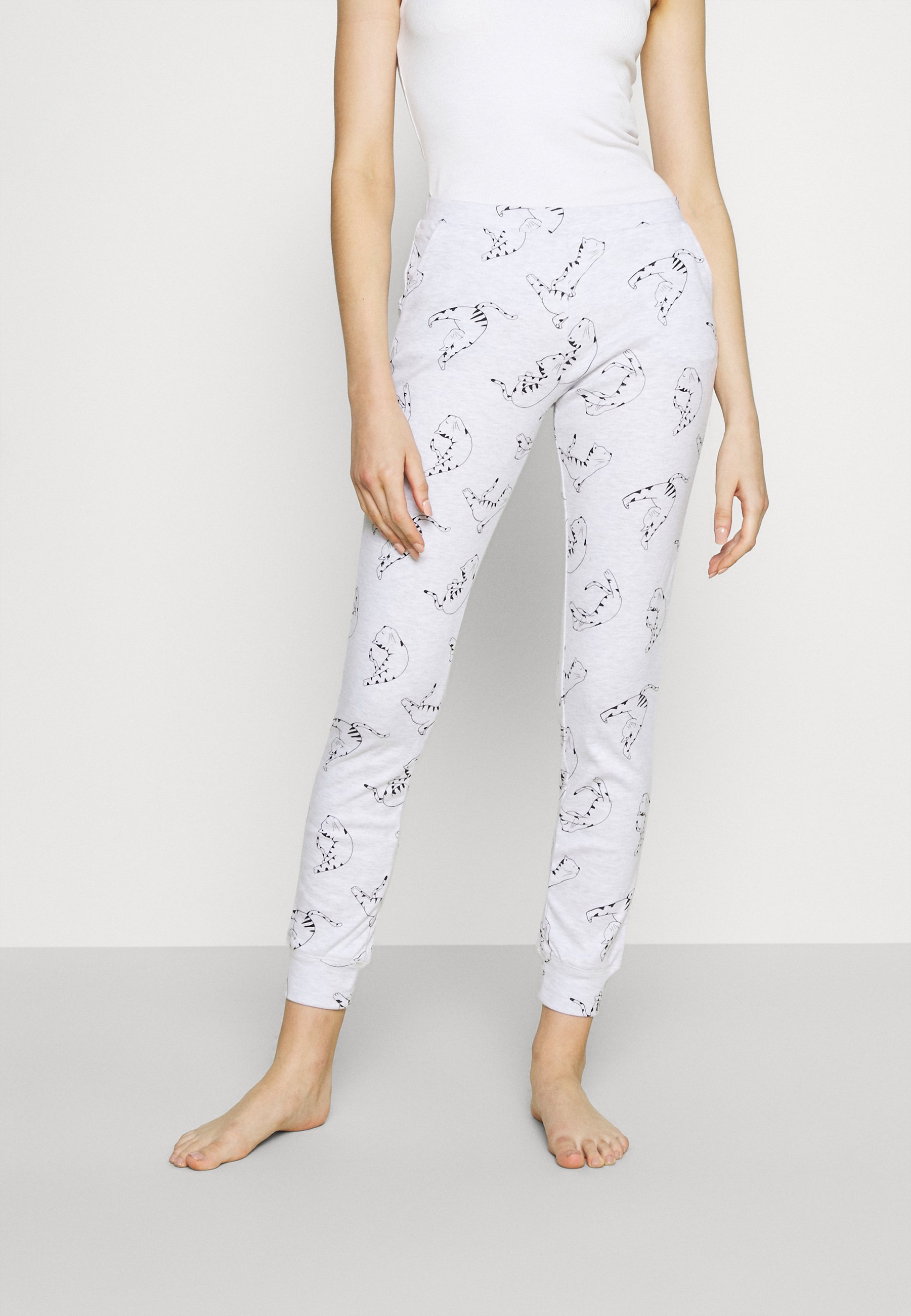 Etam YAVIE PANTALON - Nachtwäsche Hose - gris/grau - Zalando.de