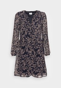 VILA Skjortklänning - dark blue