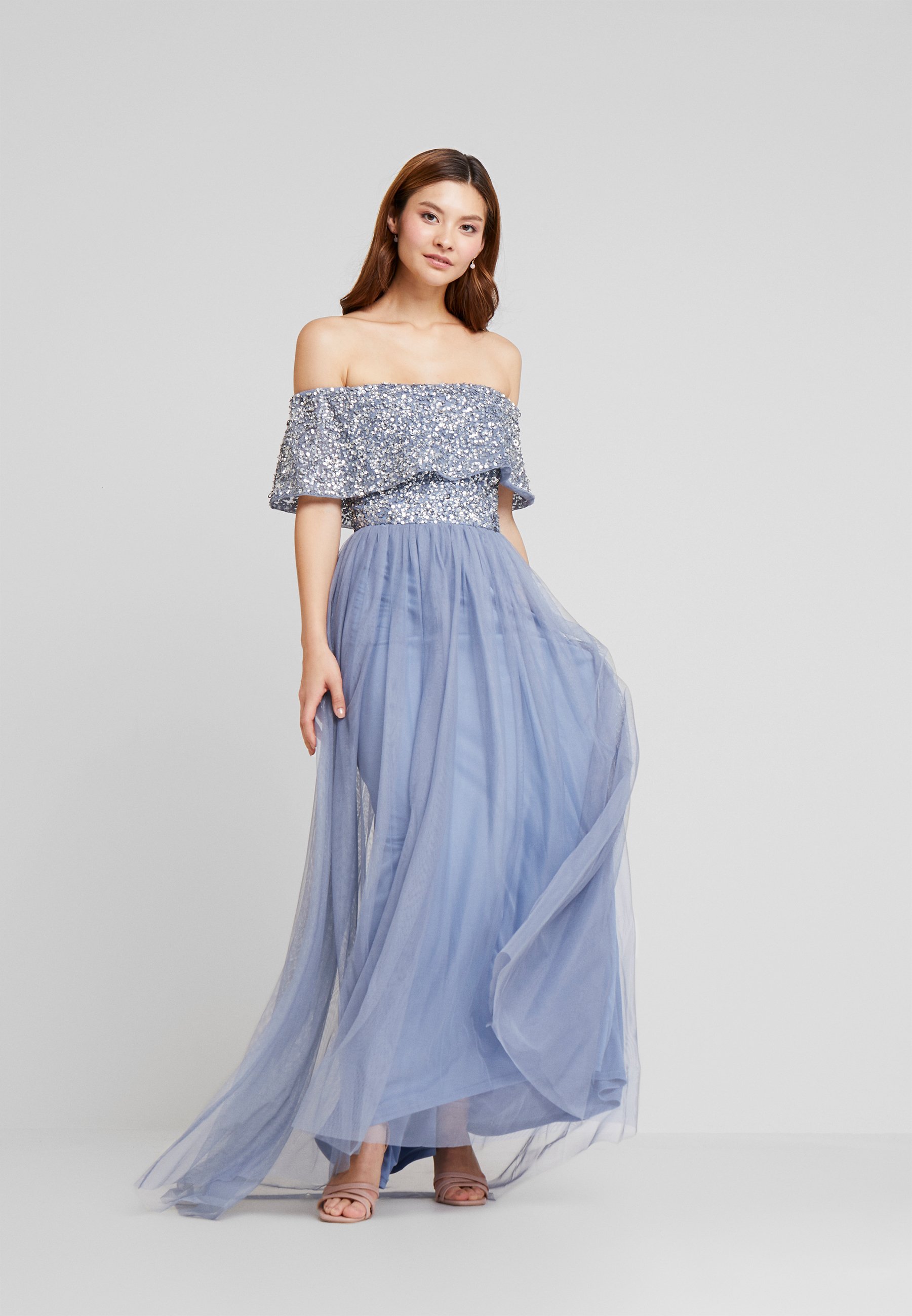maya oversized bardot dress