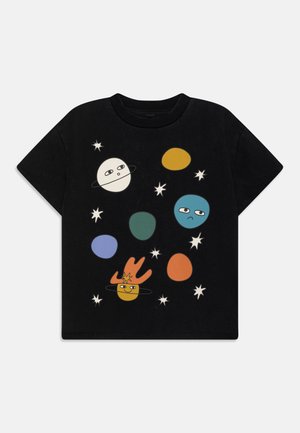 Print T-shirt - black