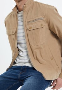 Threadbare Jeansjacka - stone