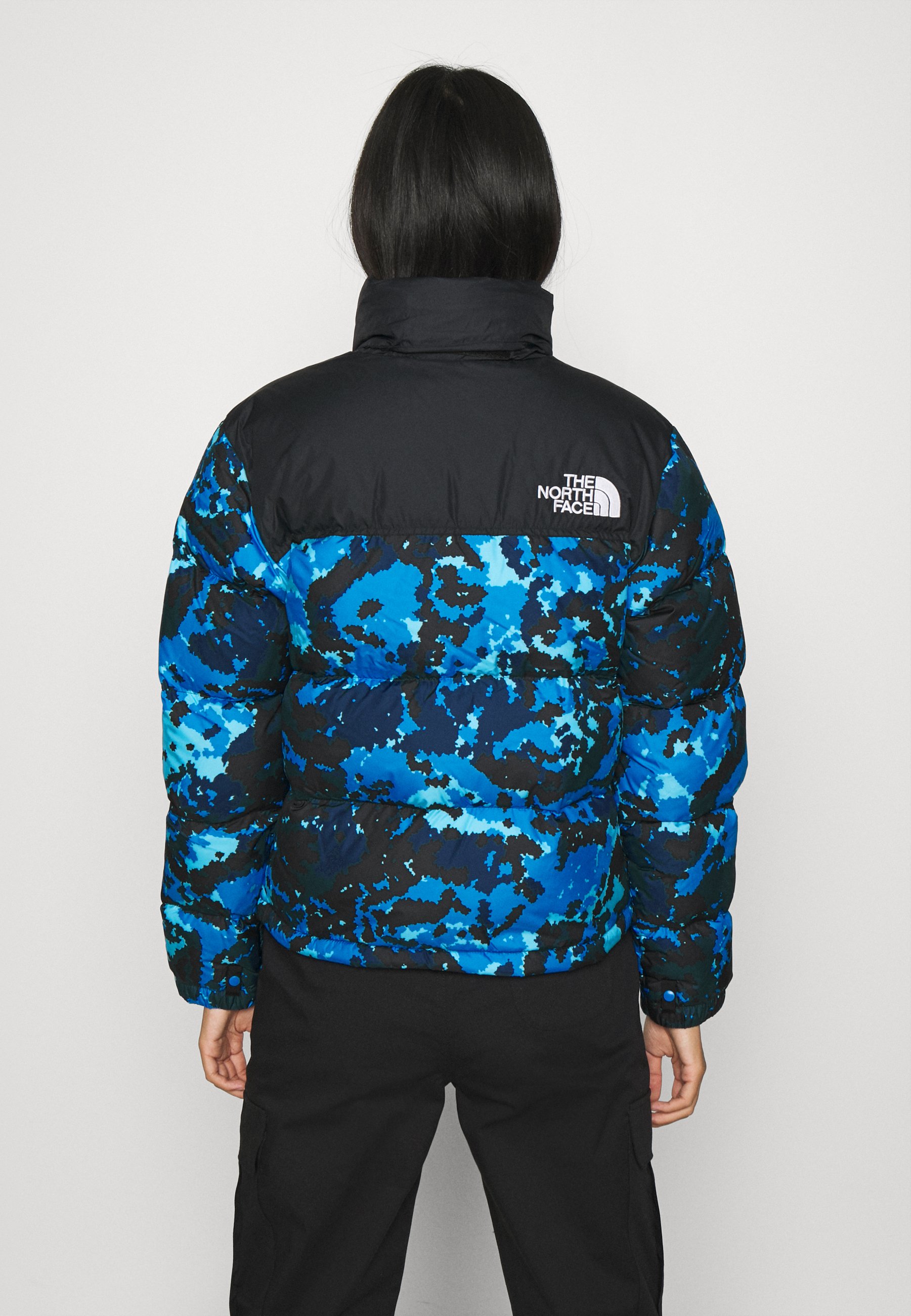 nuptse jacket blue