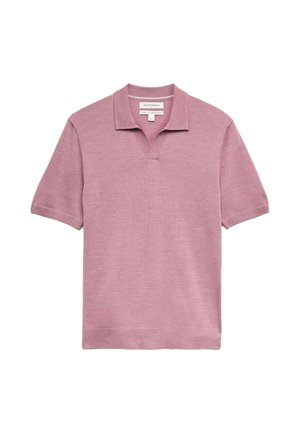 Autograph, EXTRA FINE KNIT - Poloshirt - dusted pink