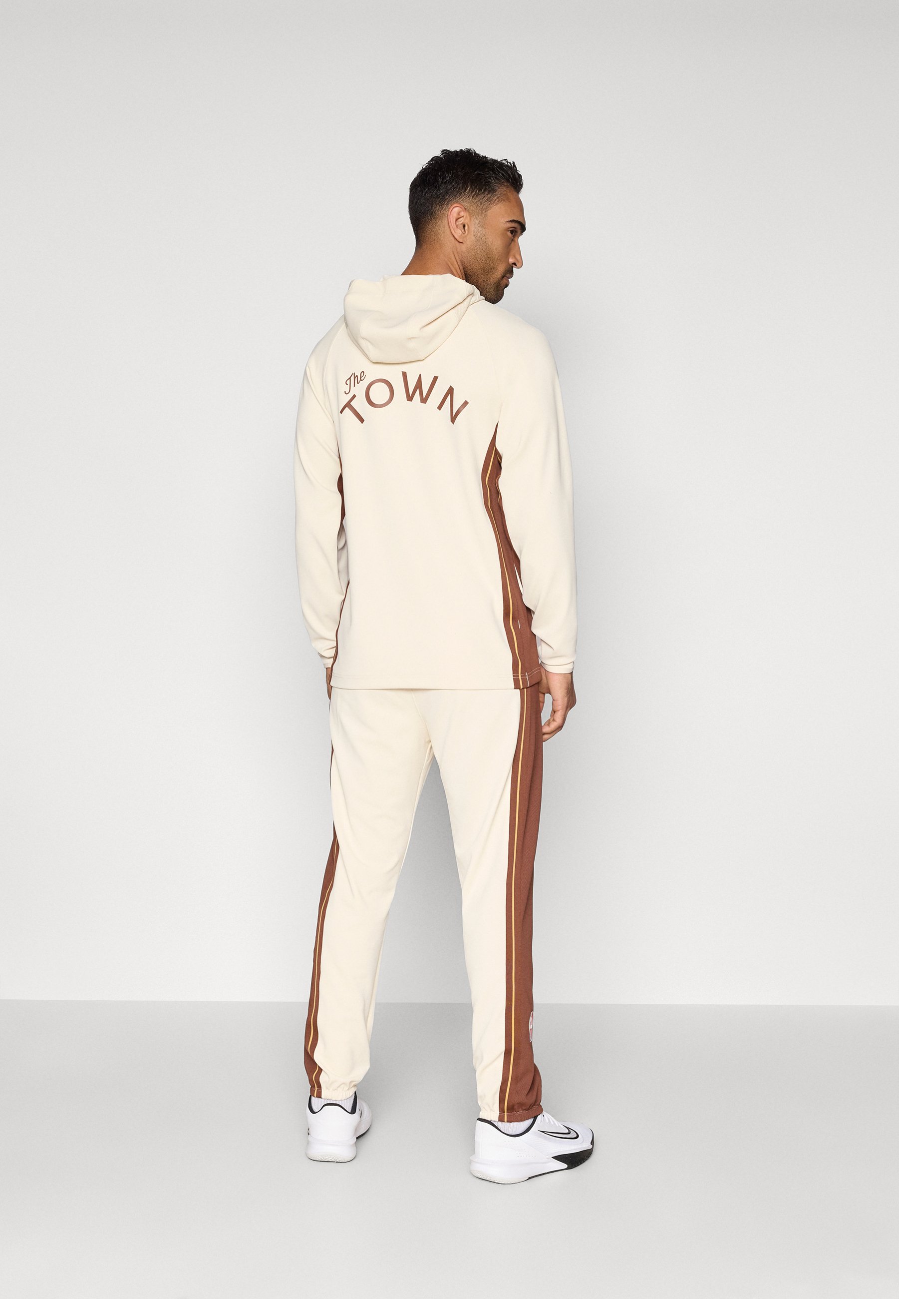 nike cord tracksuit in cream