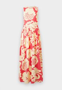 DRAPÈE PIONI - Dnevna obleka - light yellow/red