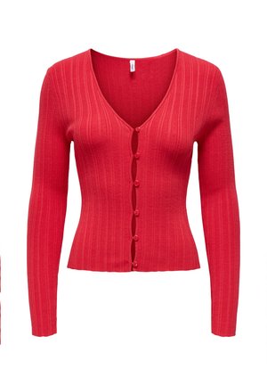 ONLY, CARDIGAN ONLBREE CARDIGAN - Cardigan - poinsettia