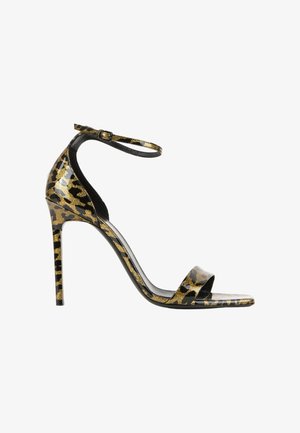 Saint Laurent, Sandales - gold-coloured