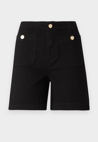 ONLMADELINE POCKET - Kratke hlače od trapera - black denim