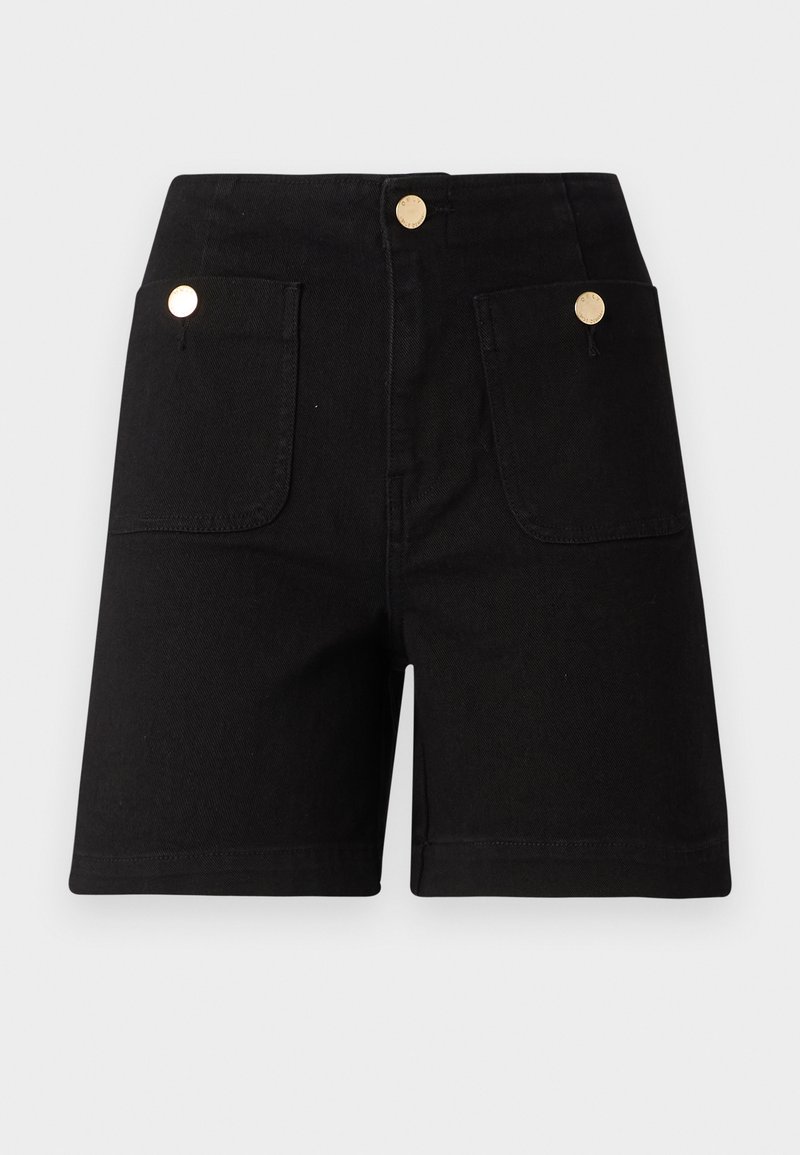 Only Jeansshort zwart denim/blackdenim