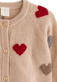 Lindex HEARTS - Kardiganas - beige