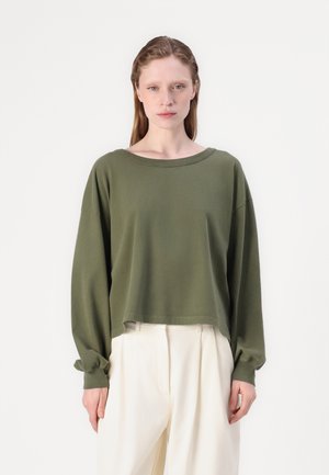 American Vintage FAZY - Long sleeved top - vintage khaki