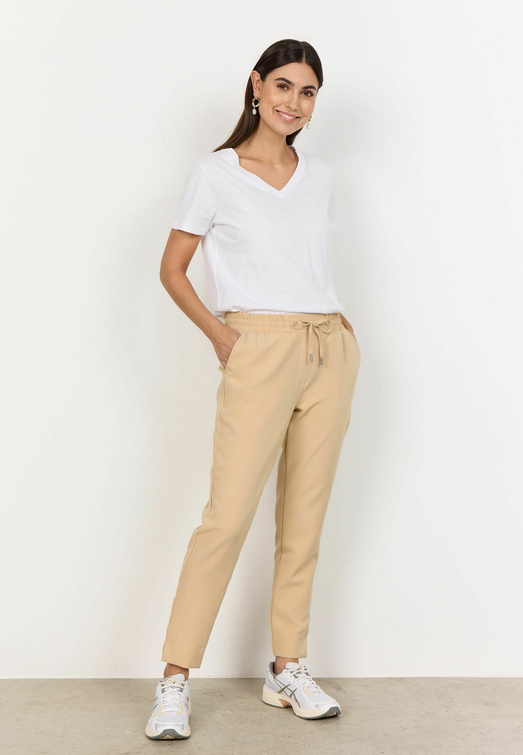 Soyaconcept SC-SAYA 1-B - Pantaloni - sand/bej - Zalando.ro