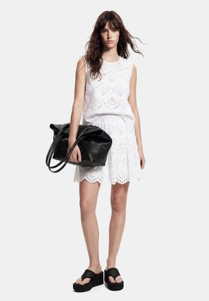 Pieces, PCVILDE O NECK - Blúzka - bright white