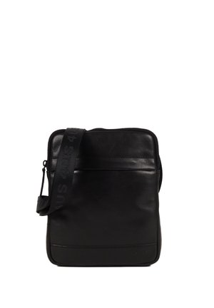 4US CESARE PACIOTTI - BORSELLO IN PELLE PER UOMO - Borsa a tracolla - black
