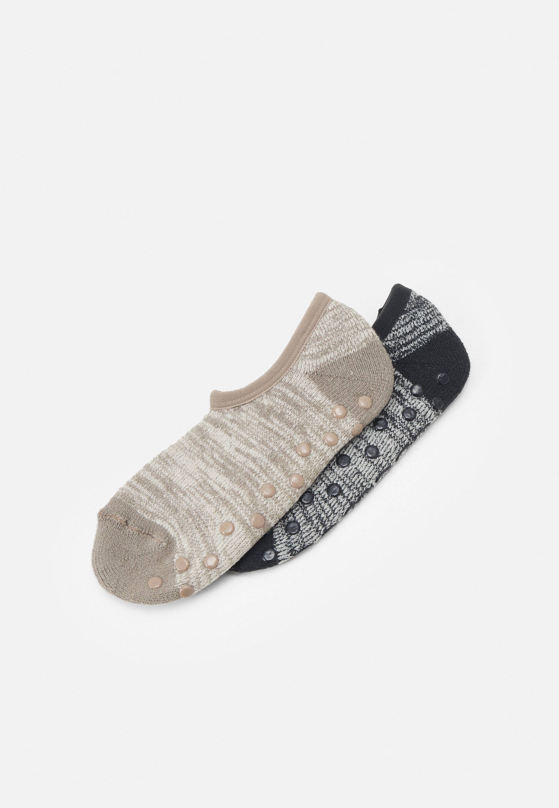 camano WOMEN MOULINE COSY SNEAKER PACK Trainer socks taupe