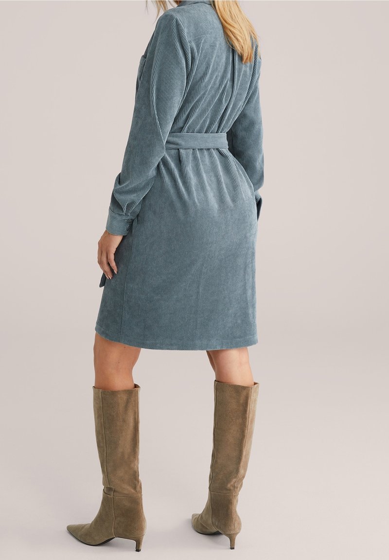 WE Fashion Shirt dress - blue-grey - (Pre-owned) - Zalando.ie