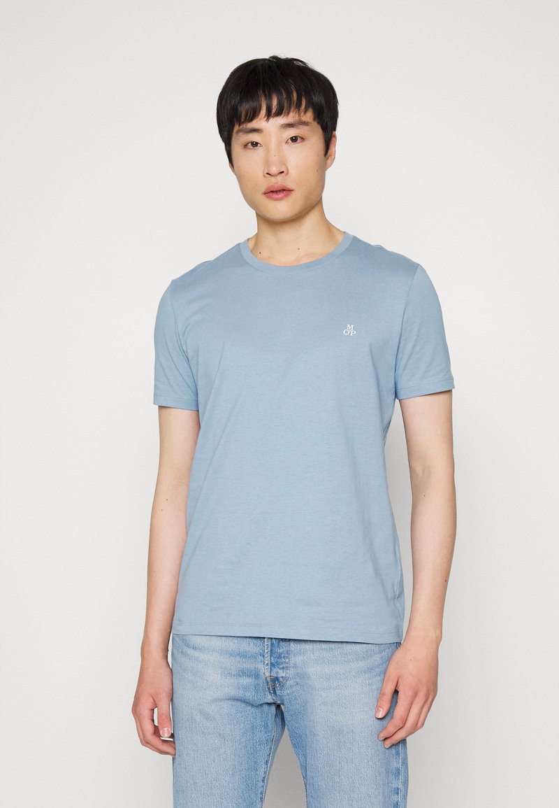 Marc O'Polo SHORT SLEEVE ROUND NECK - T-shirt básica - stormy sea