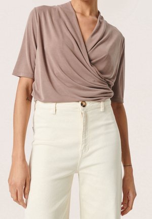 T-shirt basique - light brown