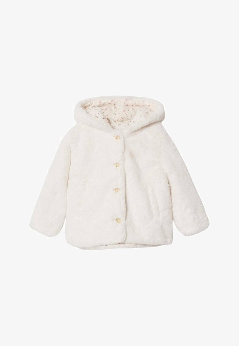 Mango Kids BEAR - Zimní bunda - off-white