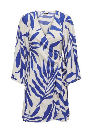 JDY JDYSEZEN LIFE DIA - Day dress - sandshell/surf the web