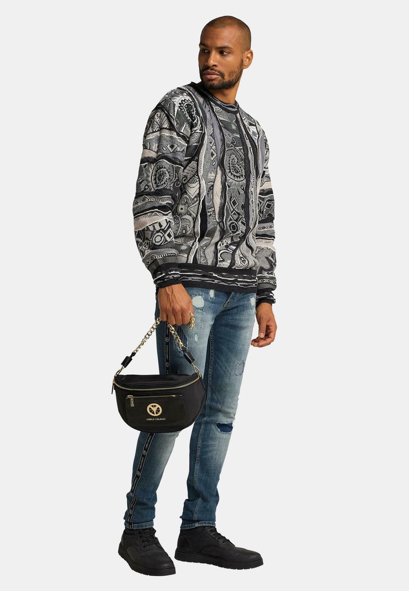 Damen Handtaschen | Carlo Colucci COSTANTINI Gürteltasche schwarz - DL06861 Damen Handtaschen | Carlo Colucci COSTANTINI Gürteltasche schwarz - DL06861