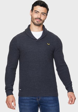 CROMWELL - Strickpullover - navy / deep blue marl
