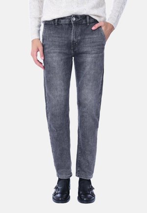 Jeans Tapered Fit - grigio