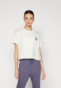 Patagonia UNITY FITZ EASY CUT RESPONSIBILI-TEE - Marškinėliai su spaudiniu - birch white