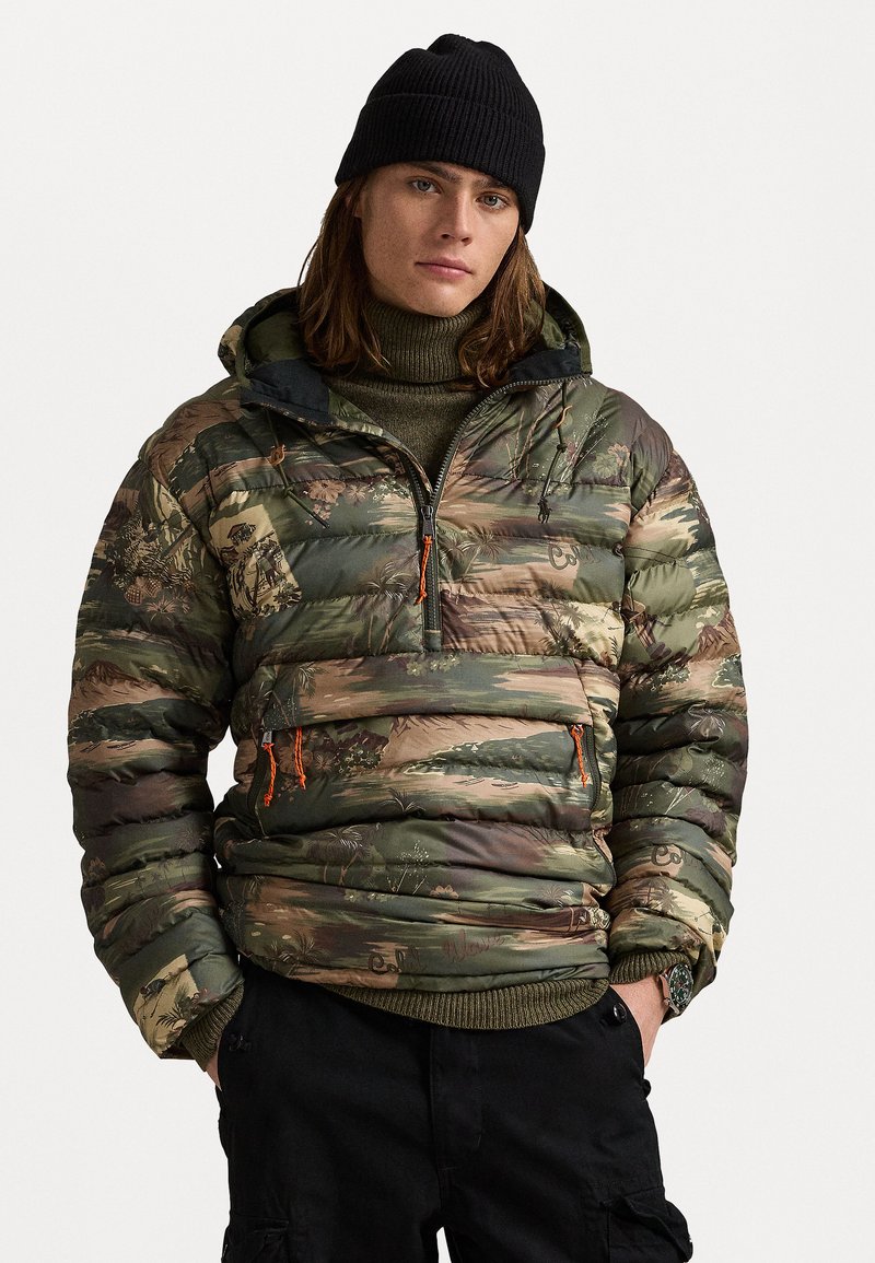 Polo Ralph Lauren - THE COLDEN SEA-TO-SKI JACKET - Veste d'hiver - olive/multi-coloured, Agrandir