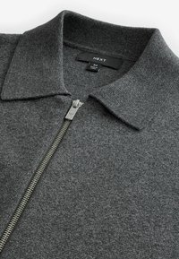 Next REGULAR FIT  RICH THROUGH - Kardigán - charcoal grey