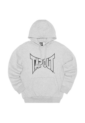 Tapout, NORMALE PASSFORM LIFESTYLE BASIC - Kapuzenpullover - marl grey/black