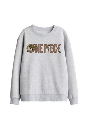 NETFLIX, ONE PIECE USOPP SLINGSHOT LOGO UNISEX - Sweatshirt - mottled light grey