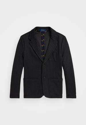 CHALK-STRIPE KNIT BLAZER - Dressjakke - navy chalkstripe