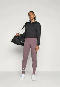 Puma LOGO LEGGINGS  - Leggings - raisin